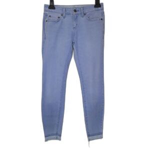 Vineyard Vines Medium Wash Raw Hem Skinny Jeans